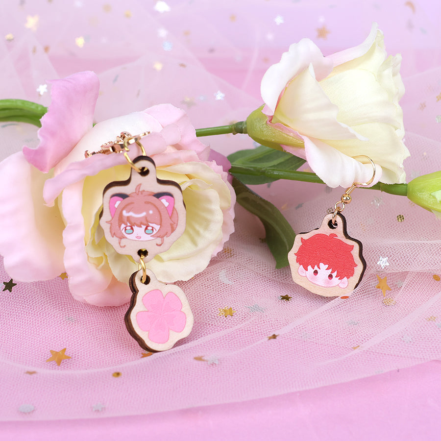 Custom Wooden earrings