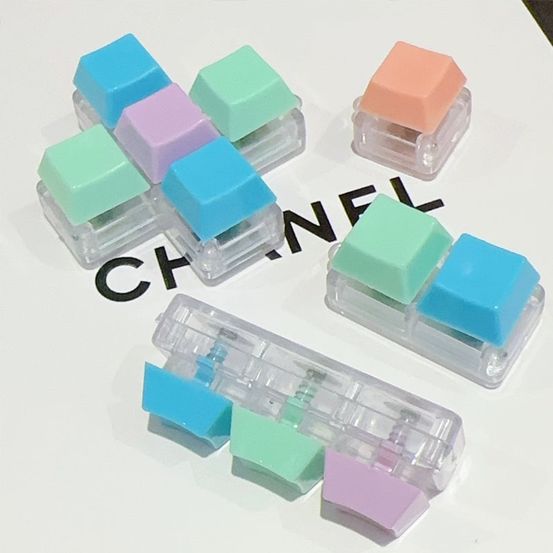 Llavero con teclado acrílico personalizado