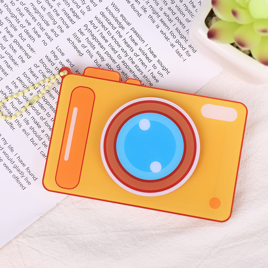 Custom acrylic camera keychain