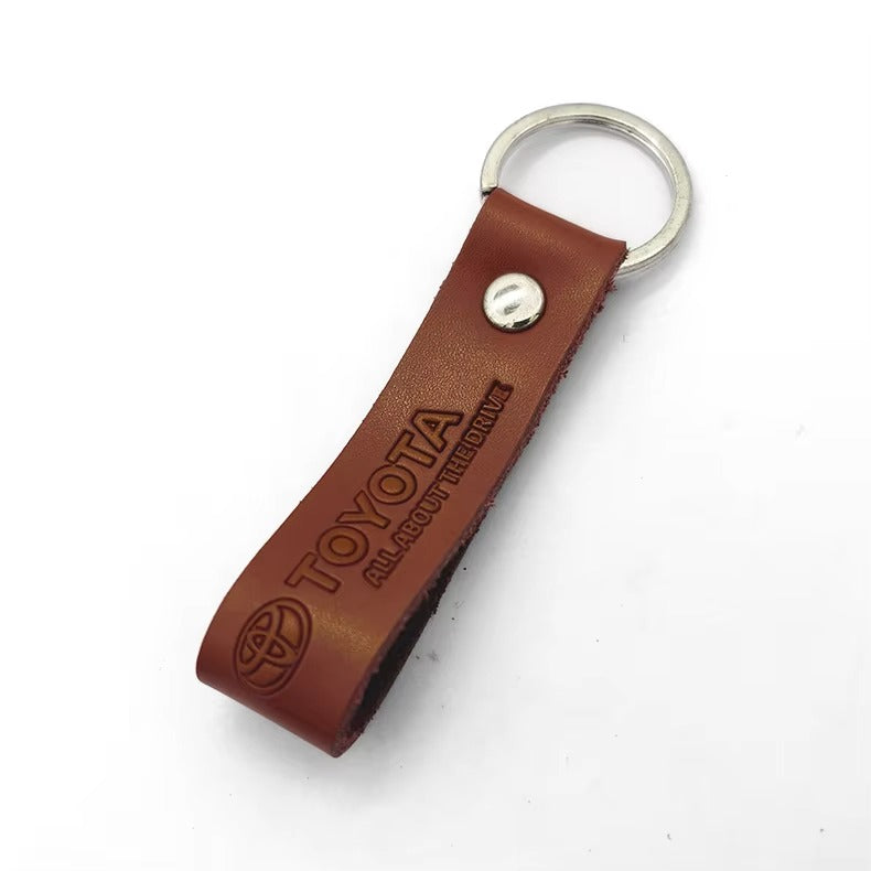 Llavero de cuero personalizado