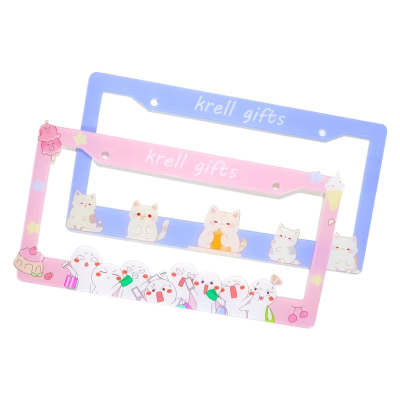 Custom License Plate Frame