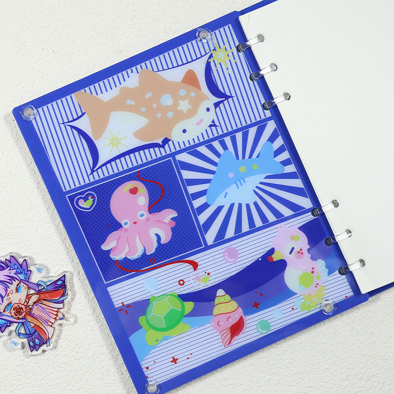 cuaderno acrílico personalizado