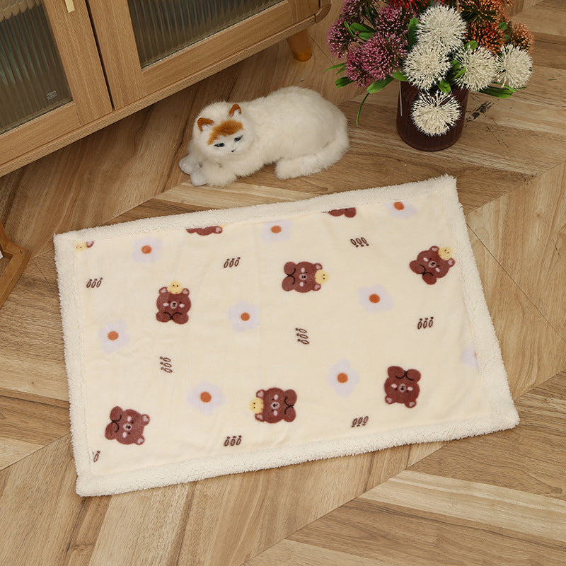 Custom sherpa blanket