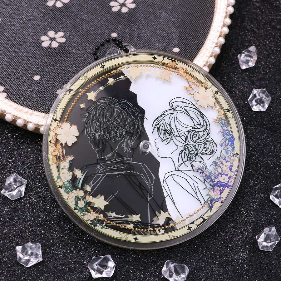 Custom Acrylic Rotation keychain