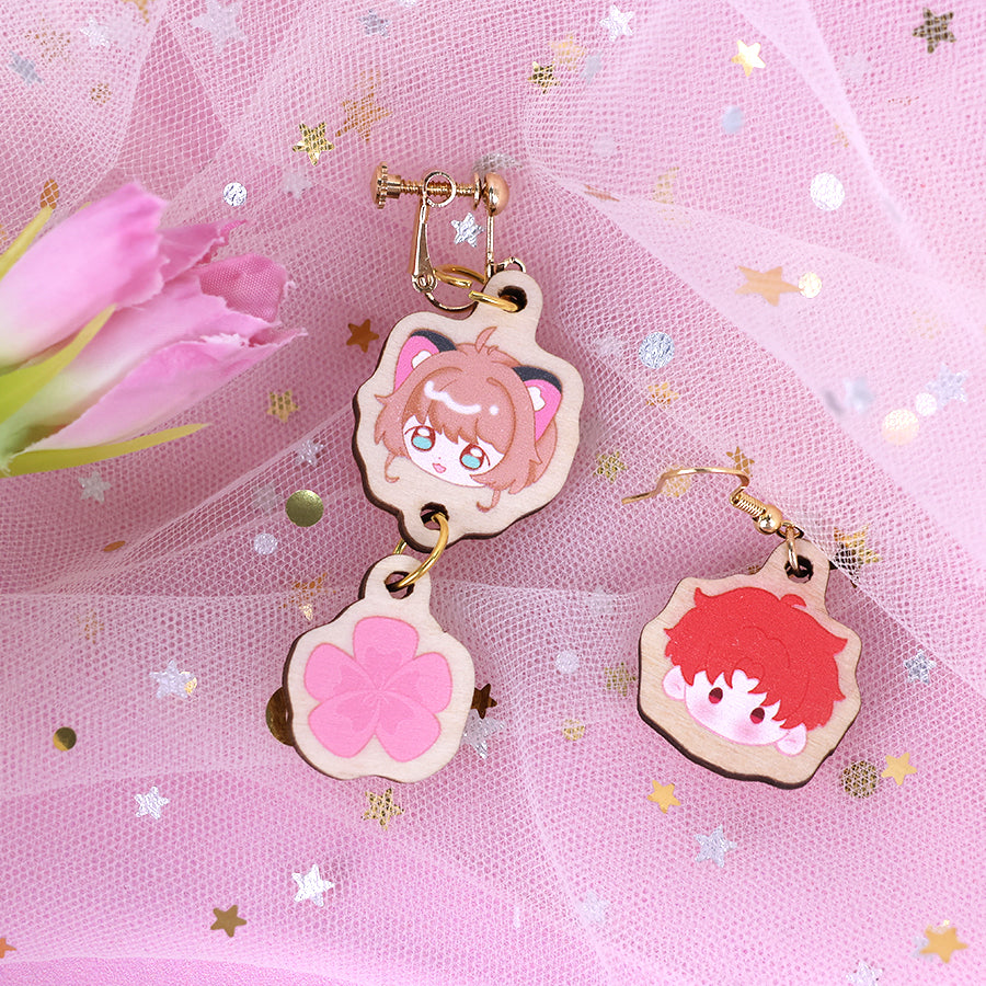 Custom Wooden earrings