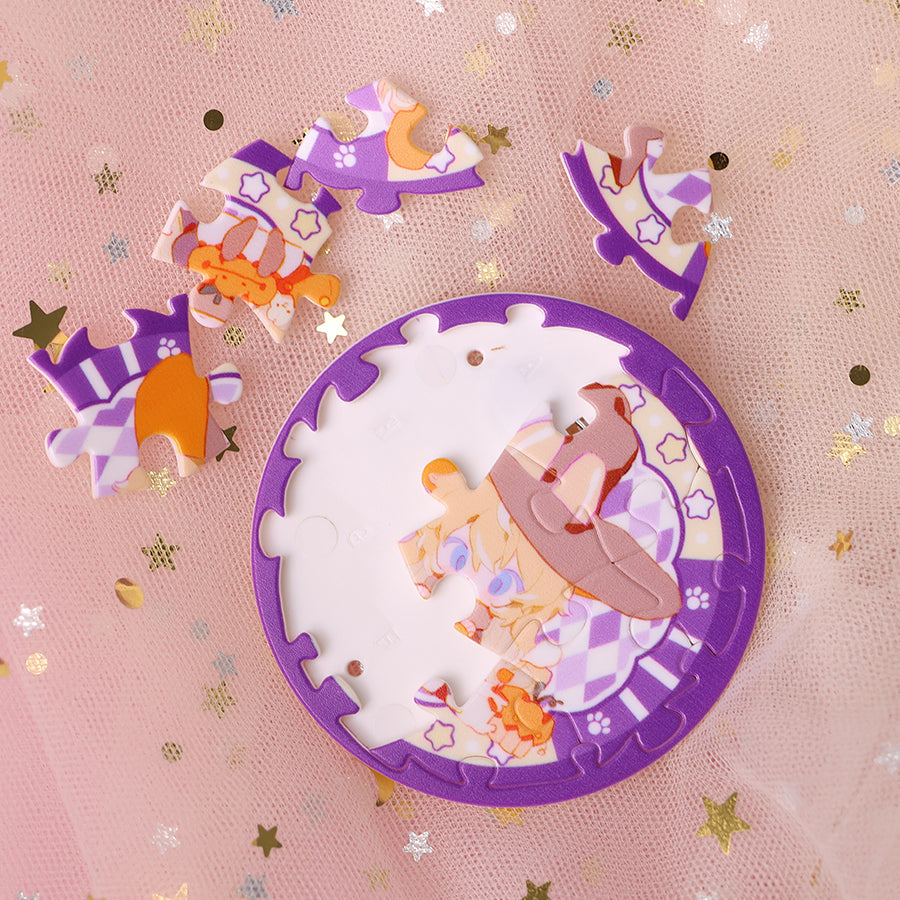 Custom Plastic puzzle pin