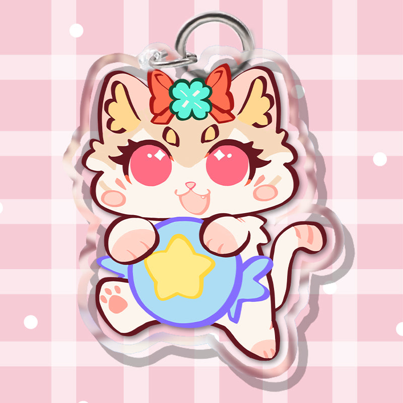 custom led acrylic keychain