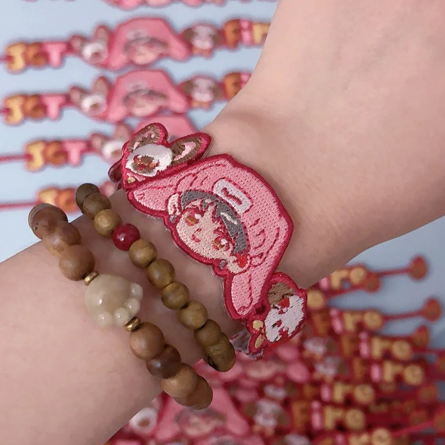 Custom Embroidered bracelet
