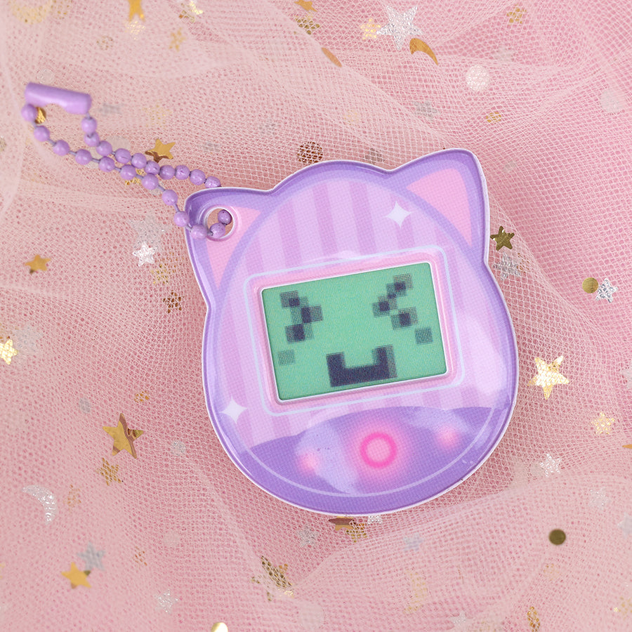 Custom puffy lenticular keychain
