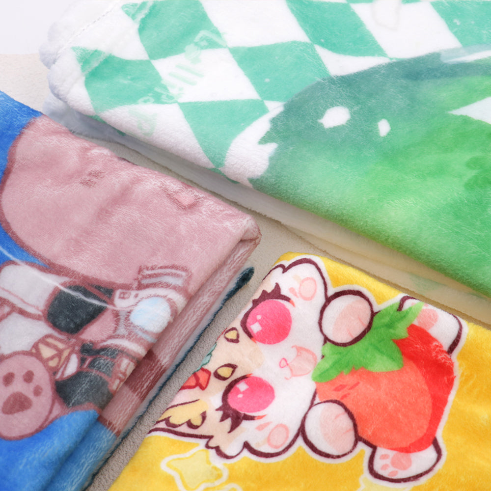 custom flannel blanket
