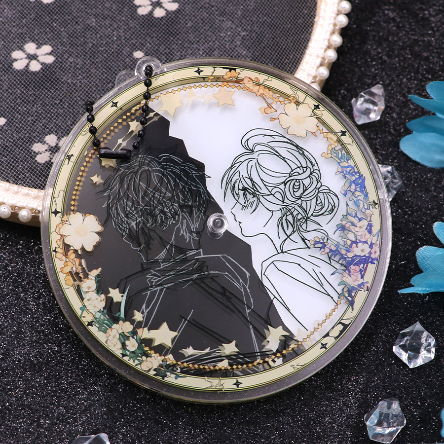Custom Acrylic Rotation keychain