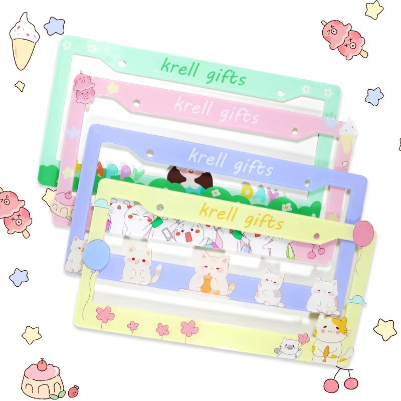 Custom License Plate Frame