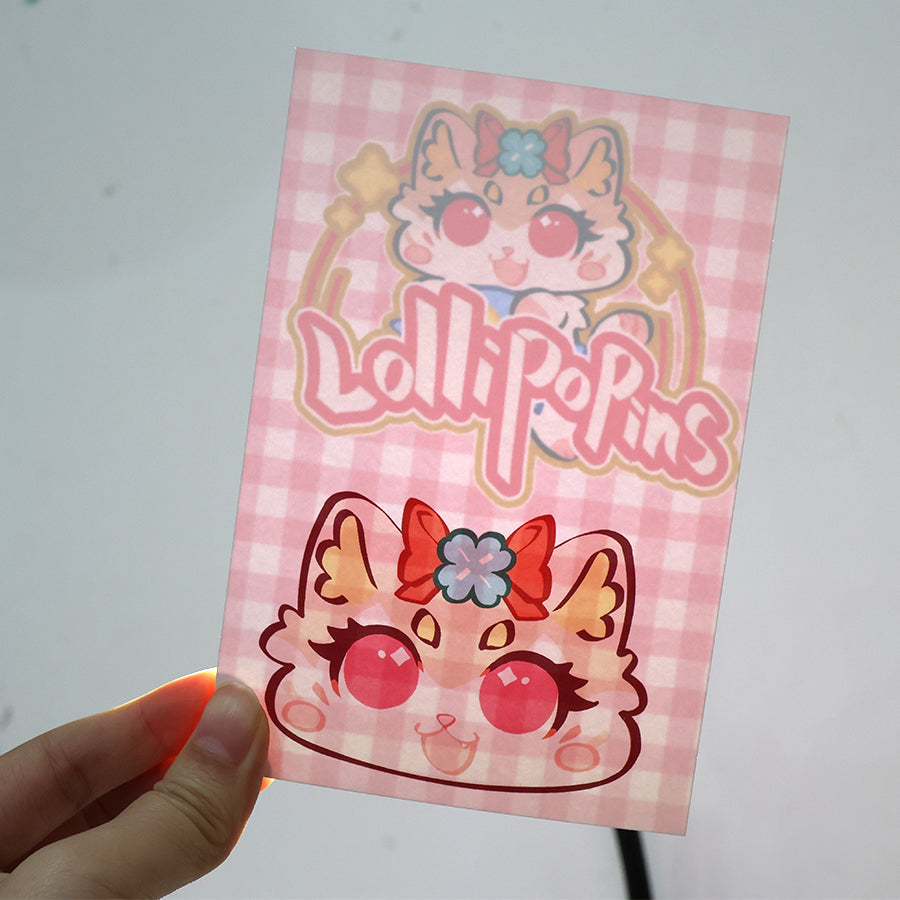Custom Light sensitive card
