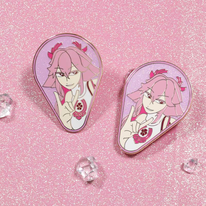 Custom special-shaped pin