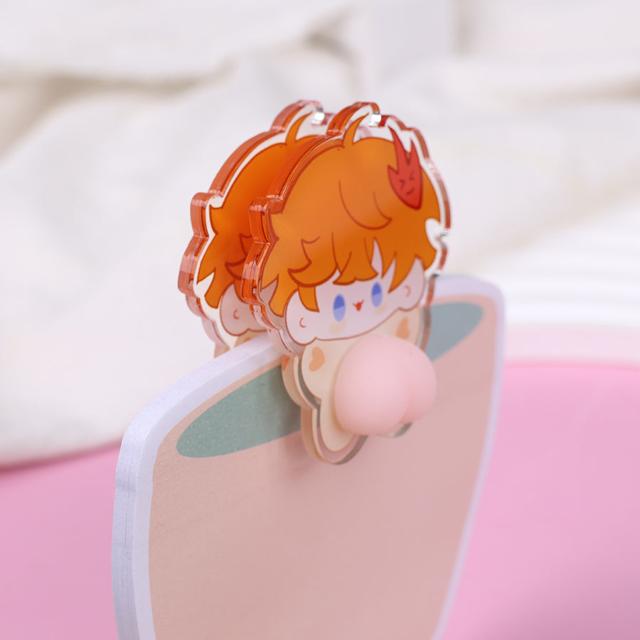 Custom Acrylic butt keychain