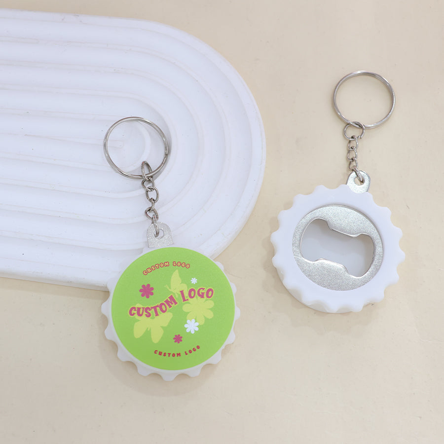 Custom Bottle cap keychain