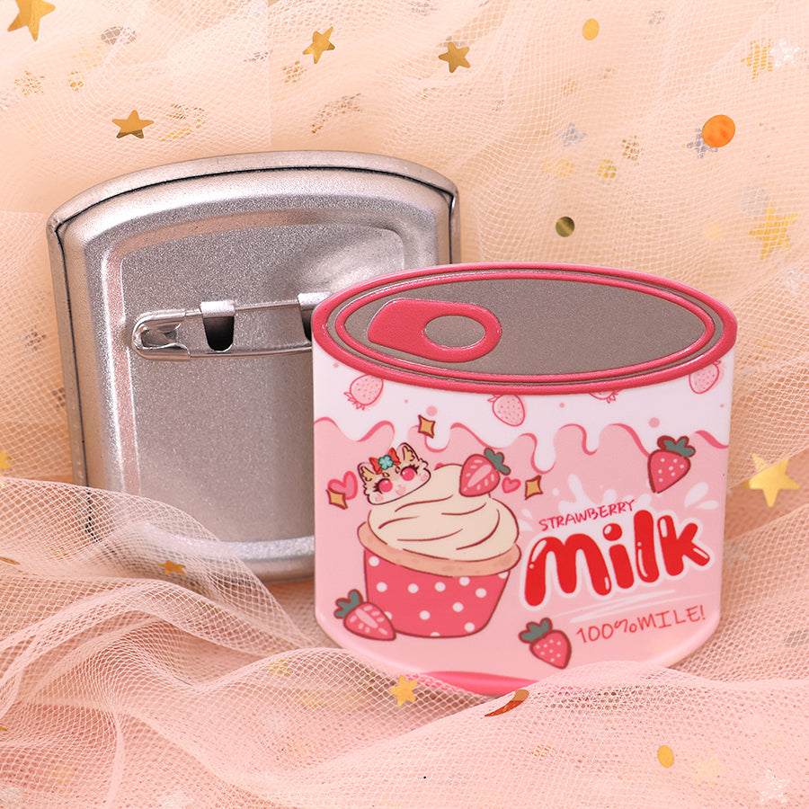 Customized Can-Shaped Badge