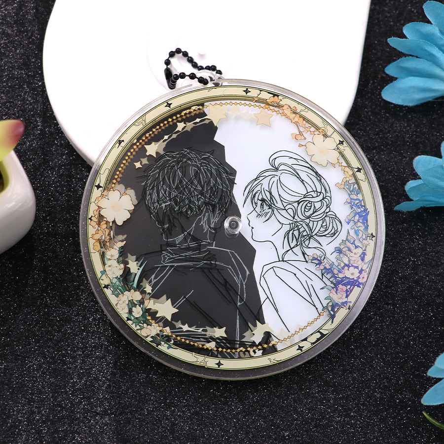 Custom Acrylic Rotation keychain
