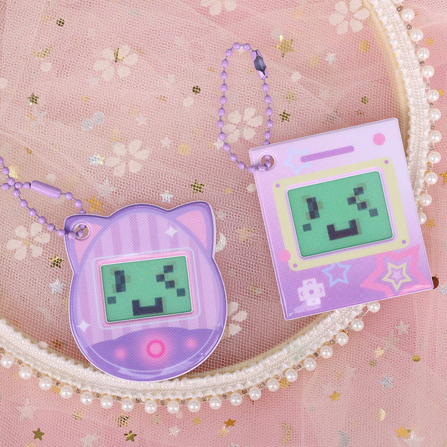 Custom puffy lenticular keychain