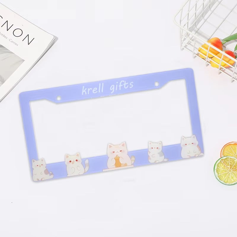 Custom License Plate Frame