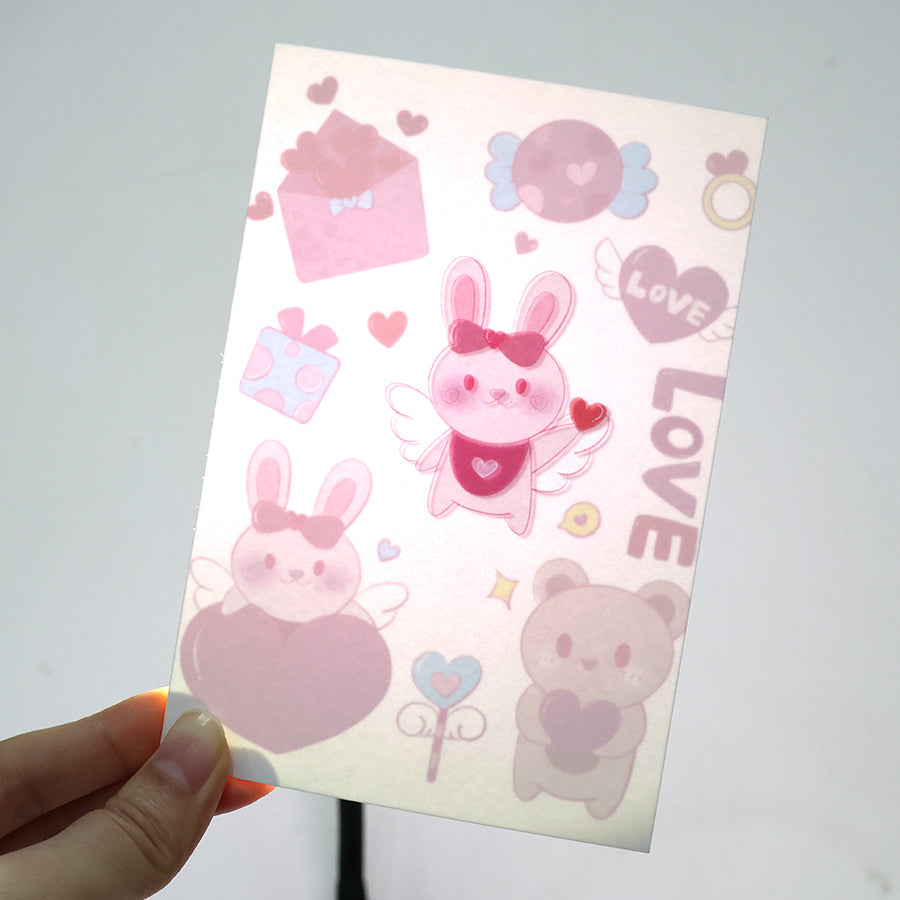 Custom Light sensitive card