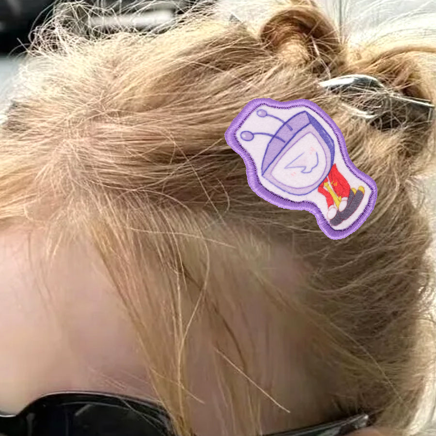 Custom bangs holder