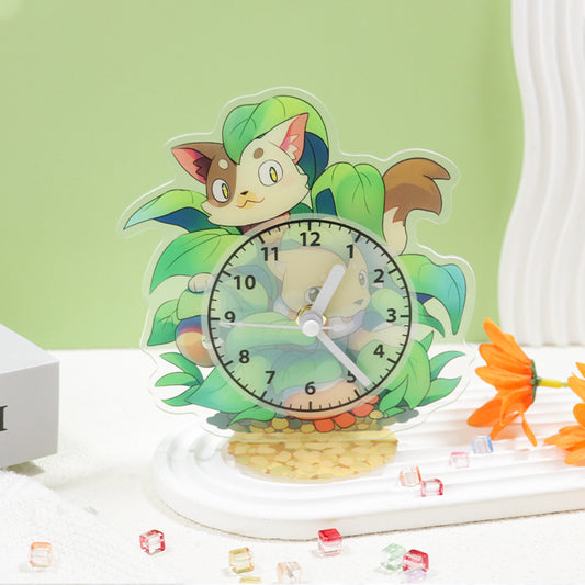 Akrila horloĝo standees
