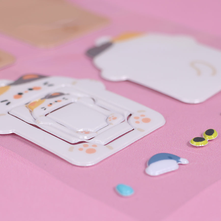 Custom cotton pvc Stickers