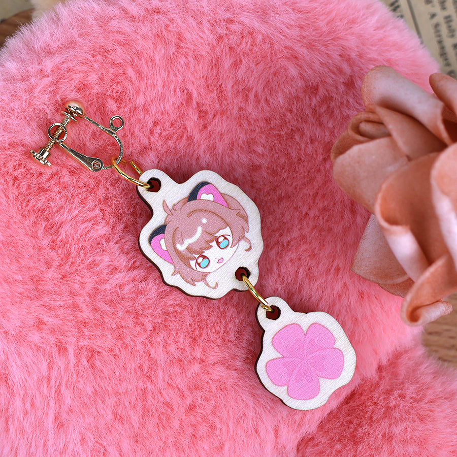 Custom Wooden earrings