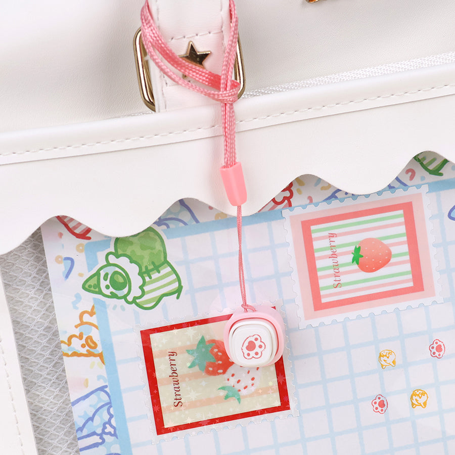 Custom Thumb Stamp keychain