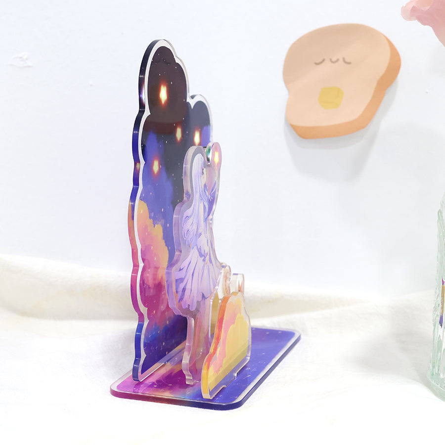 Custom Magnetic LED light Acrylic standee
