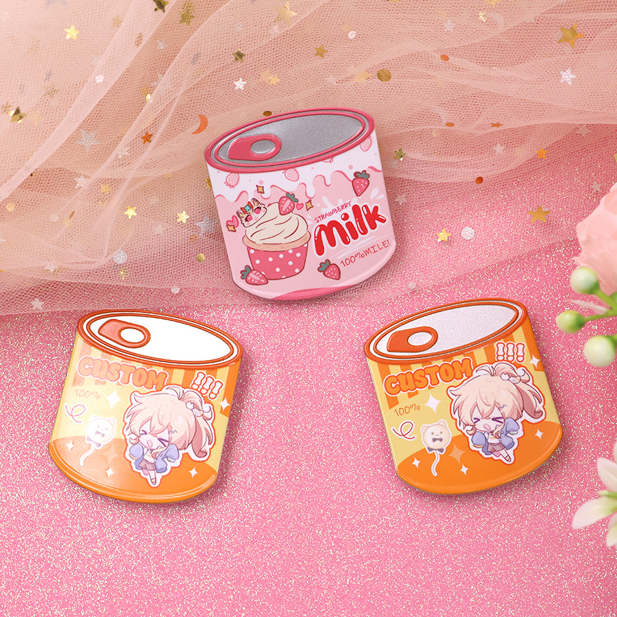 Customized Can-Shaped Badge