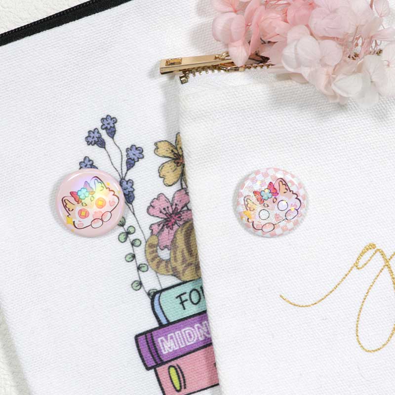Insignia de botón personalizada