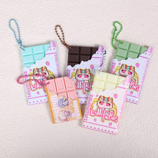 Custom chocolate keychain(Large)