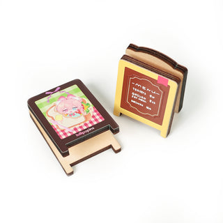 Custom Wooden Cartoon Memo Clip