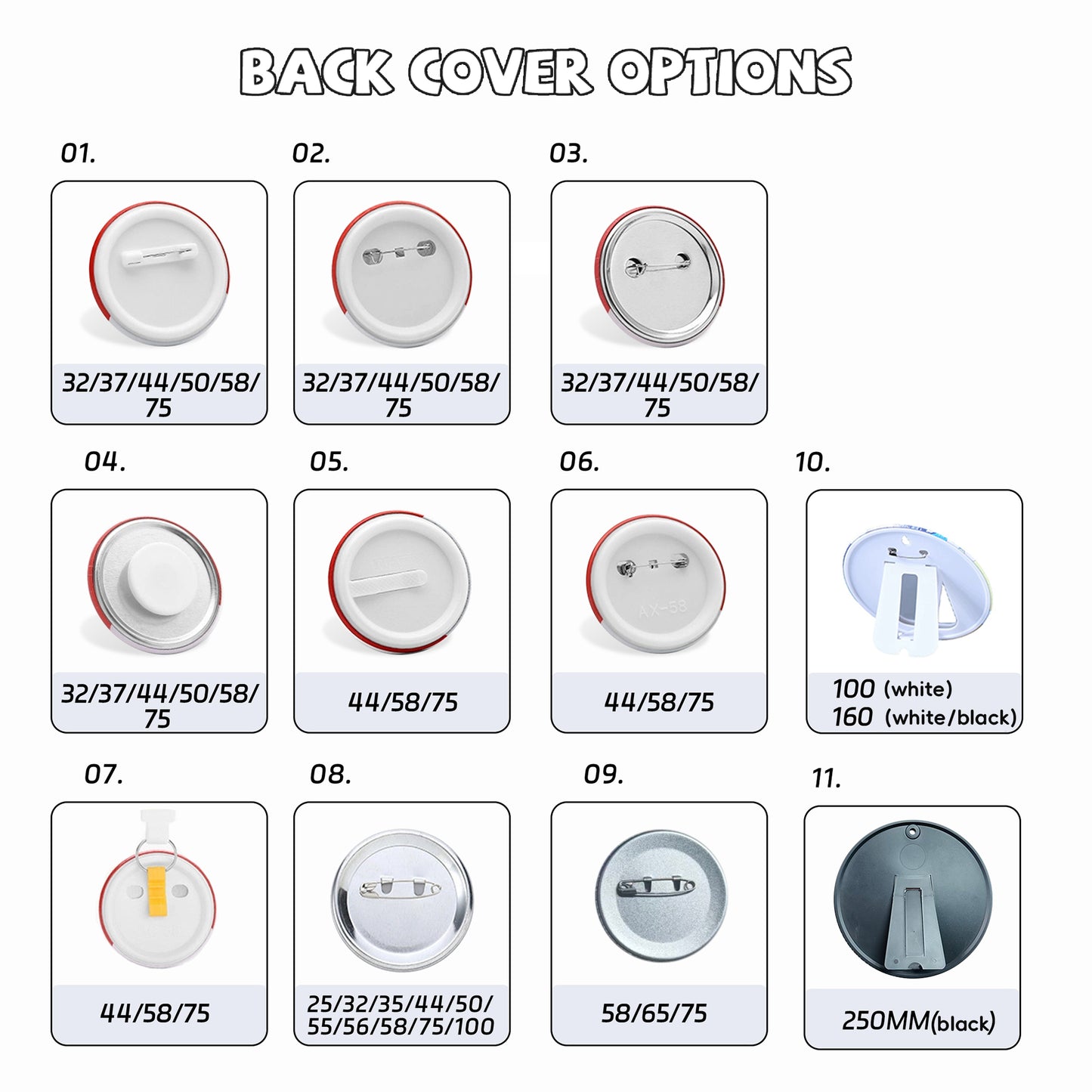 Custom Button Badge(Holographic)