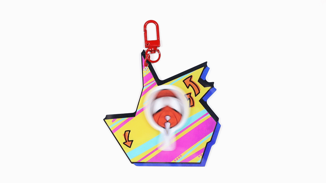 Keychain Spining The Ultimate Guide to Custom Cute Acrylic Spinning Keychains – LOLLIPOPINS