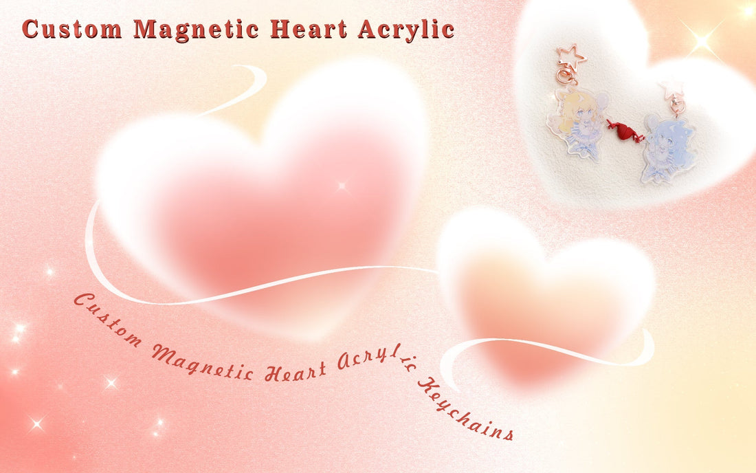 [2025 Valentine's Day limit] Custom love magnetic keychain: the name of the TA "lock" on the heart