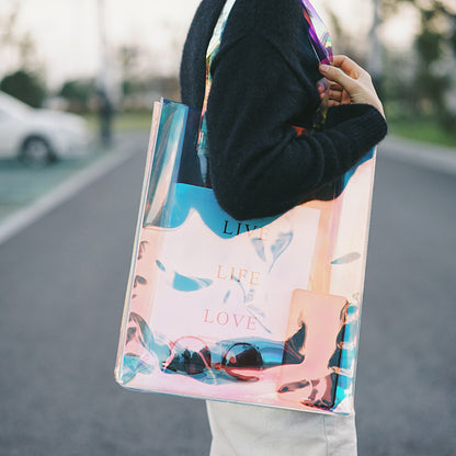 Custom  Iridescent Holographic Bag