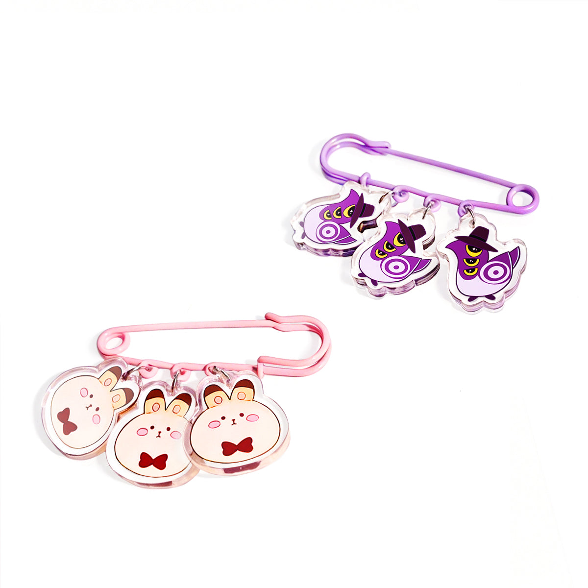 custom acrylic pin string