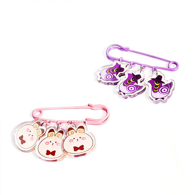 custom acrylic pin string