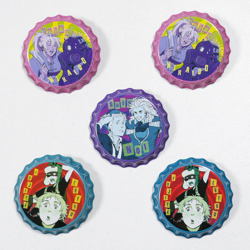 Custom Beer Bottle Button Badge