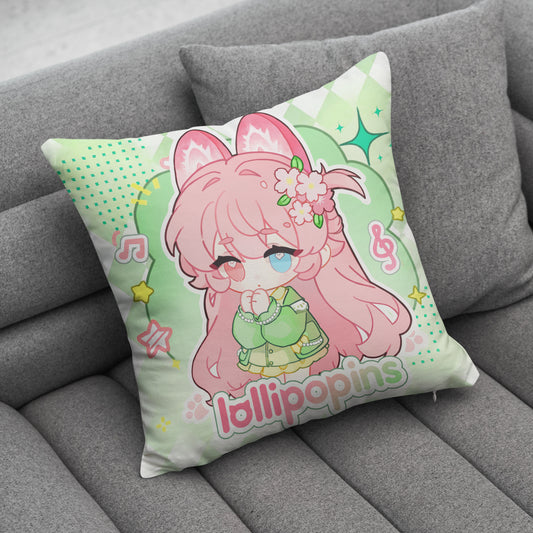Custom Square Pillow（Cover ONLY）