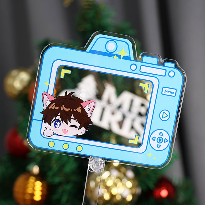 Custom Acrylic handheld stick