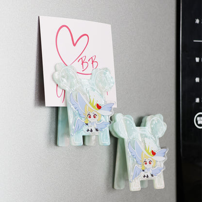 Custom Acrylic stand fridge magnet