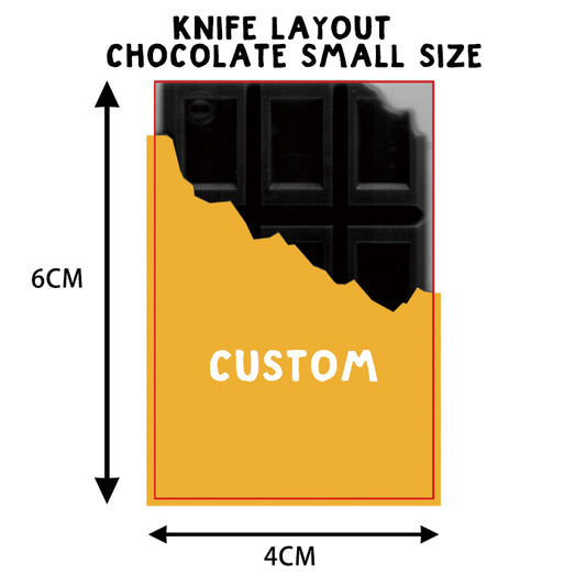 Custom chocolate keychain(small)