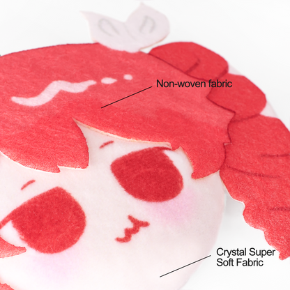 Custom 2.5D Plush Badge