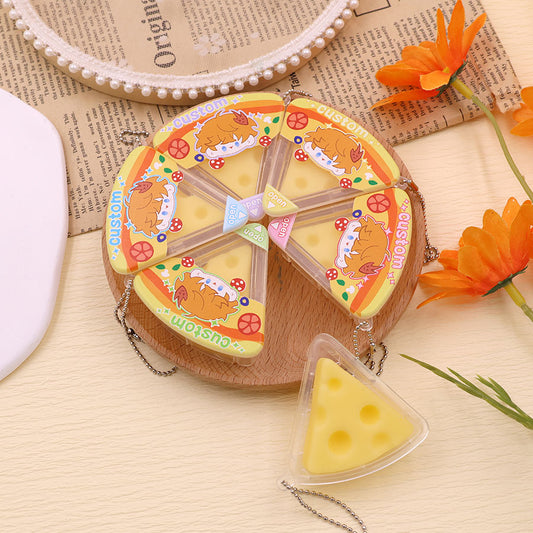 Custom Cheese keychain