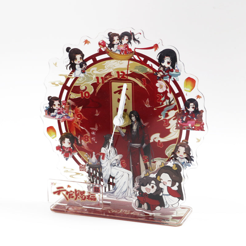 Custom Acrylic Clock Standees