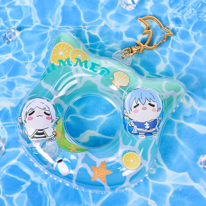 Custom Swim Ring Keychain